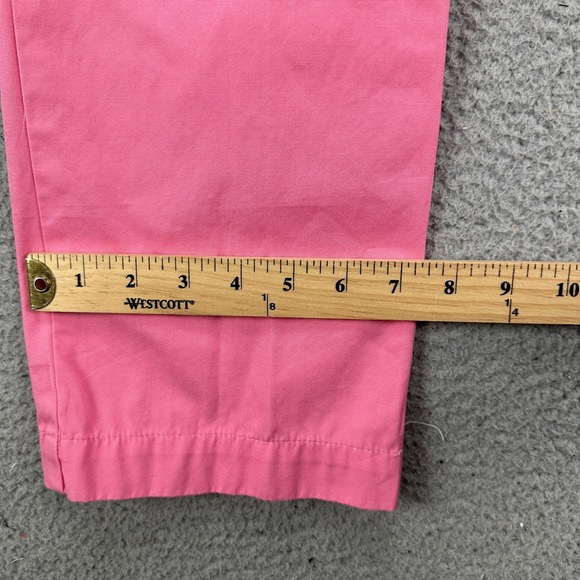 Vineyard Vines Mens Khaki Pants 28X32 Pink Flat Front Straight Leg Pocket Cotton - Picture 5 of 9